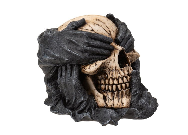 See Hear Speak No Evil Skull - JP's Horror