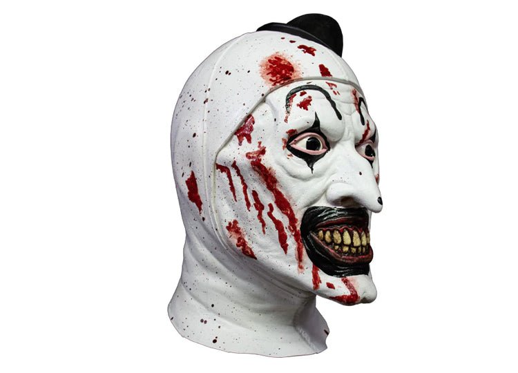 Trick or Treat Studios Bloody Art the Clown Mask – Terrifier Killer Variant Latex Mask - JP's Horror