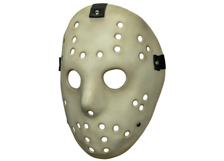 Trick or Treat Studios Killer Goalie Mask (Antique) – Mabry Monsters Weathered Hockey Mask - JP's Horror