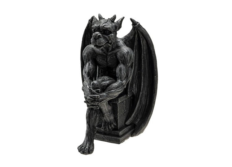 Winged Gargoyle Bookends - JP's Horror