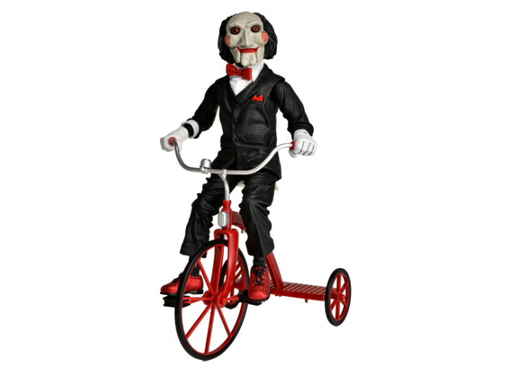12" Billy Puppet on Tricycle - Saw 1 - JPs Horror Collection