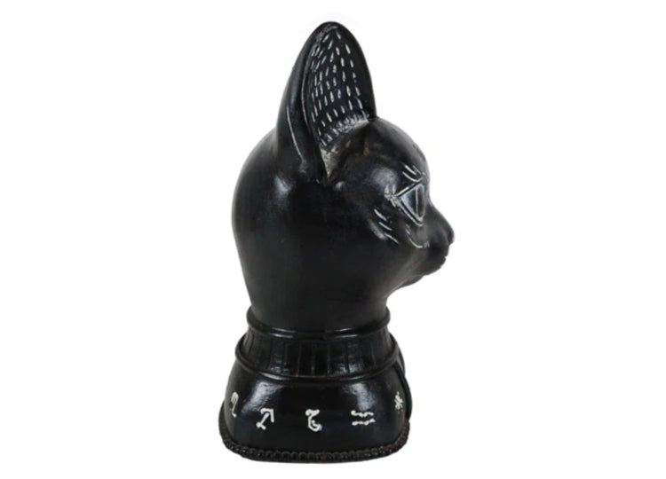 Black Cat Alchemy Symbols Head 3 - JPs Horror Collection