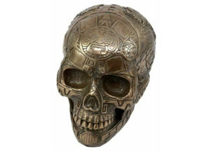 Aztec Skull Bronze 3 - JPs Horror Collection