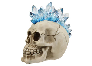 Crystal Mohawk Skull (LED) 2 - JPs Horror Collection