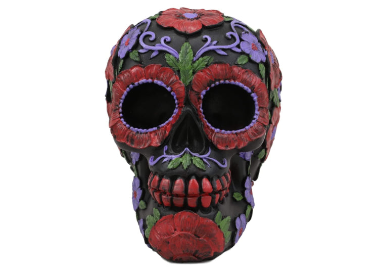 Day of the Dead  Skull - Small Colored 1 - JPs Horror Collection