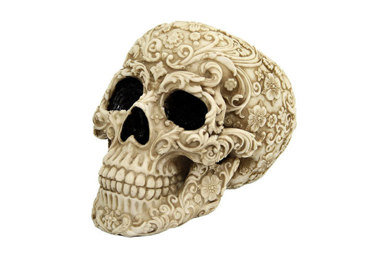 Floral Skull (Small) 1 - JPs Horror Collection