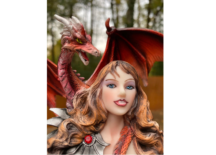 Furionchires Dragon Warrior Statue 2 - JPs Horror Collection