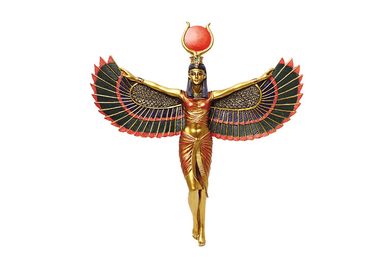 Winged Isis Plaque - JPs Horror Collection