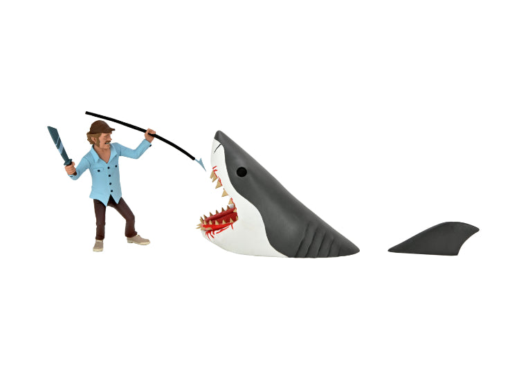 Toony Terrors Quint vs. The Shark - Jaws 1 - JPs Horror Collection