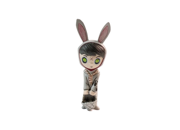 Living Dead Dolls Resurrection Series 1 Blind Box Mini Figure – Eggzorcist Grey 1 - JPs Horror Collection