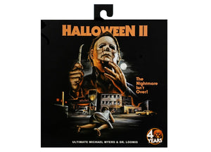 Michael Myers & Dr. Loomis 7" Ultimate - Halloween 2 (2-Pack) 2 - JPs Horror Collection