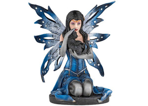 Mystical Fairy with Black Cat Statue 6 - JPs Horror Collection