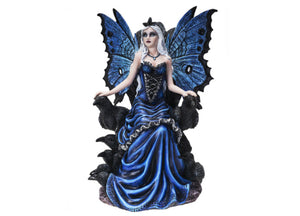 Queen of Crow Fairy Statue 1 - JPs Horror Collection