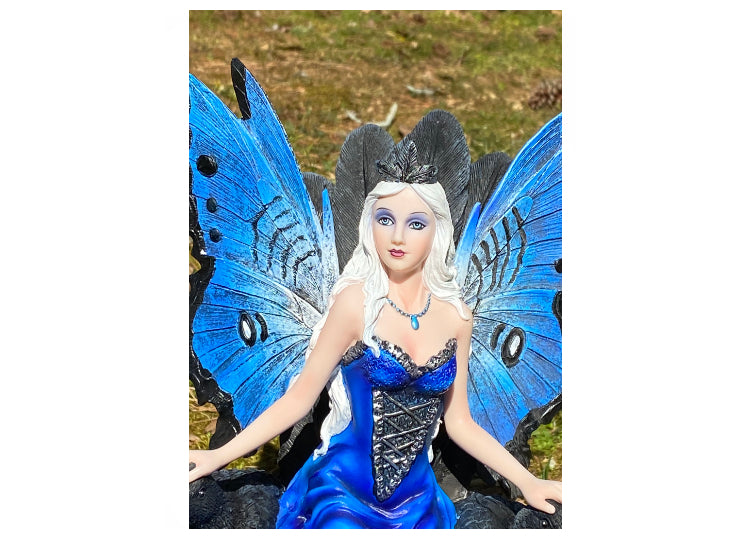 Queen of Crow Fairy Statue 4 - JPs Horror Collection