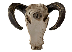 Ram Skull Pentagram (Wall Mount) 3 - JPs Horror Collection