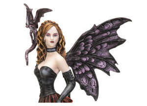 Red Dress Fairy and Dragon Statue 2 - JPs Horror Collection