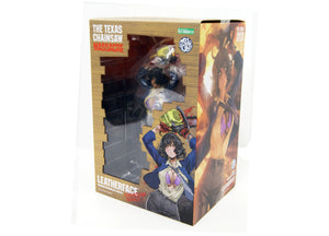The Texas Chainsaw Massacre Leatherface Chainsaw Dance Bishoujo Statue 14 - JPs Horror Collection