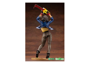 The Texas Chainsaw Massacre Leatherface Chainsaw Dance Bishoujo Statue 5 - JPs Horror Collection