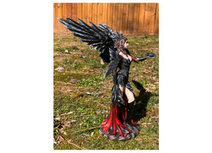 Trainer of Crow Fairy Statue 4 - JPs Horror Collection