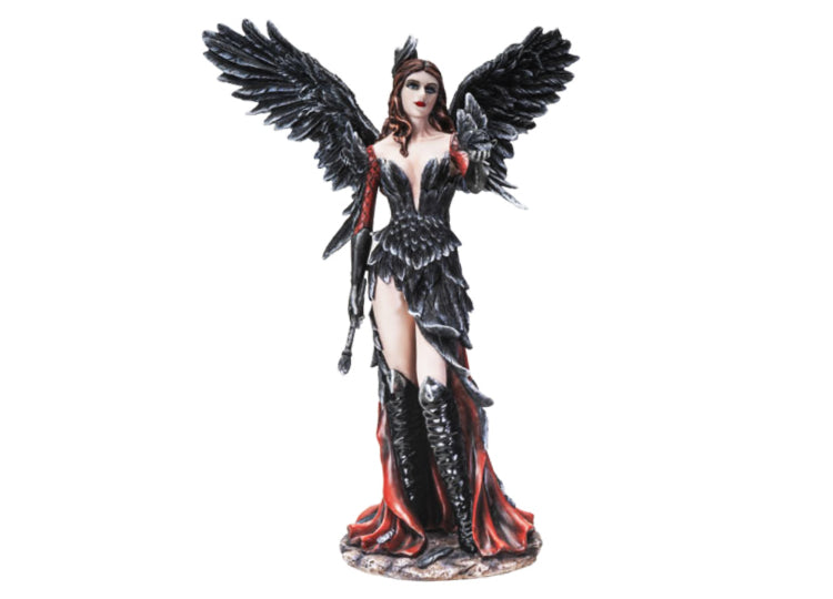 Trainer of Crow Fairy Statue 1 - JPs Horror Collection