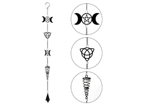 Triple Moon Hanging Chime 1 - JPs Horror Collection