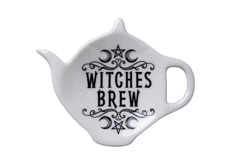 Witches Brew Tea Bag and Spoon Rest 1 - JPs Horror Collection