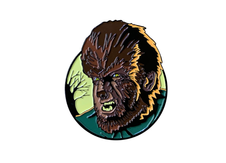 The Wolf Man - Universal Classic Monsters Enamel Pin - JPs Horror Collection