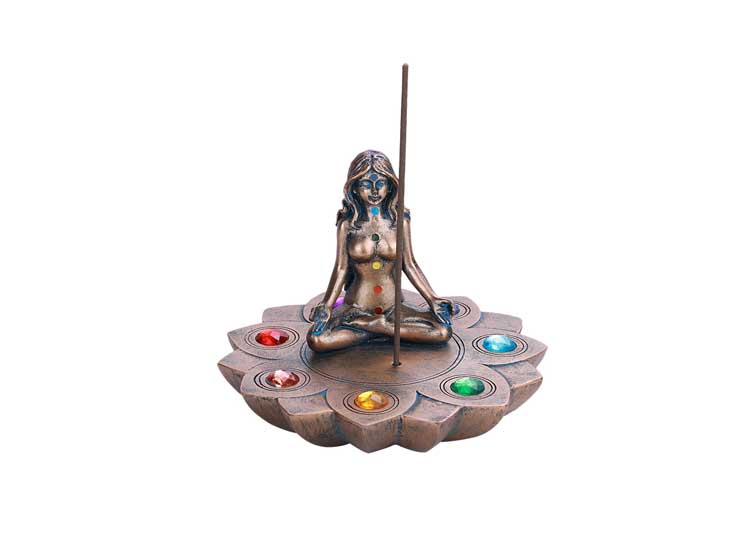 Chakra Yoga Incense Burner - JPs Horror Collection