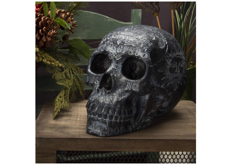 Black Ouija Skull - JP's Horror
