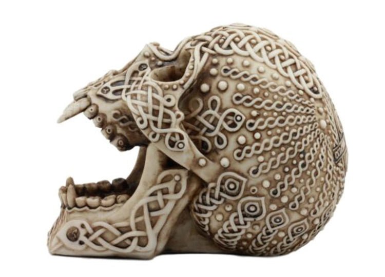 Celtic Vampire Skull - JP's Horror