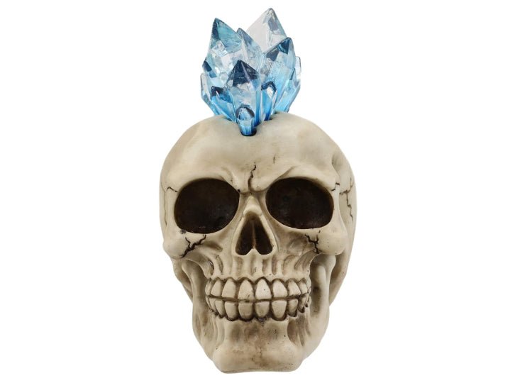 Crystal Mohawk Skull (LED) - JP's Horror
