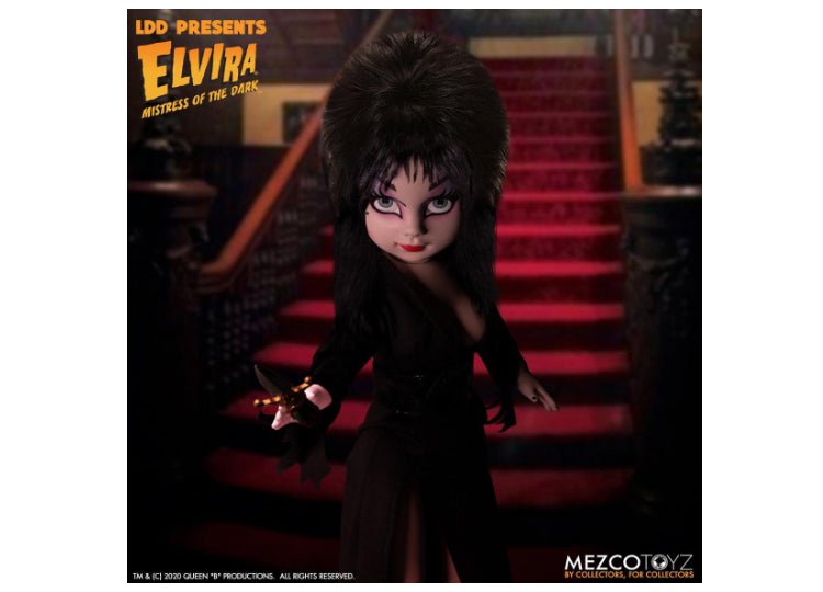 Elvira Mistress of the Dark - Living Dead Dolls - JP's Horror