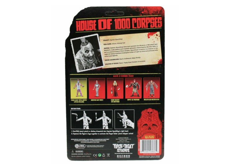 Finger Lickin’ Pistol Whippin’ Captain Spaulding Figure - JP's Horror