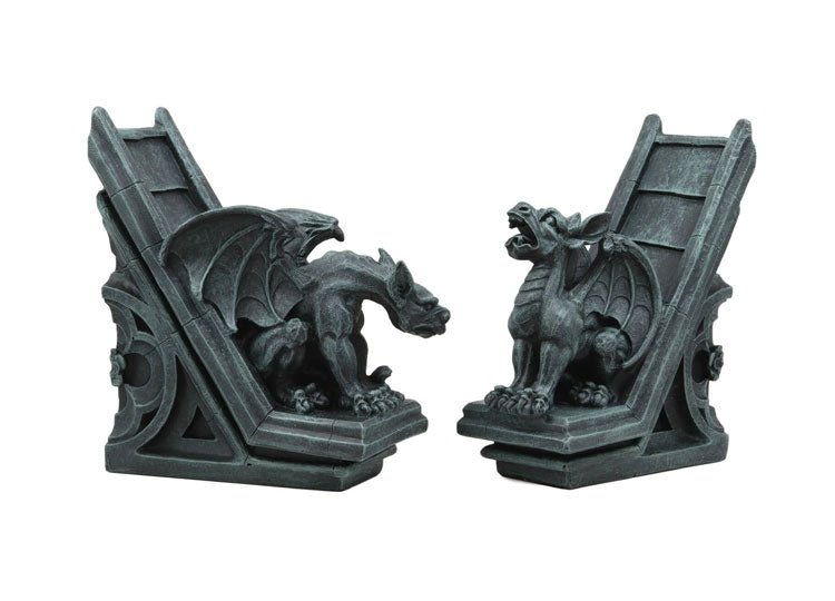 Gargoyle Bookends - JP's Horror