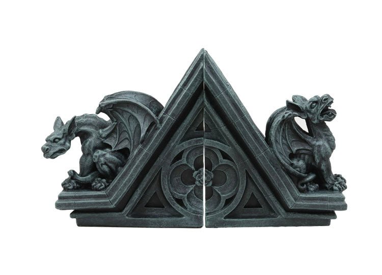 Gargoyle Bookends - JP's Horror