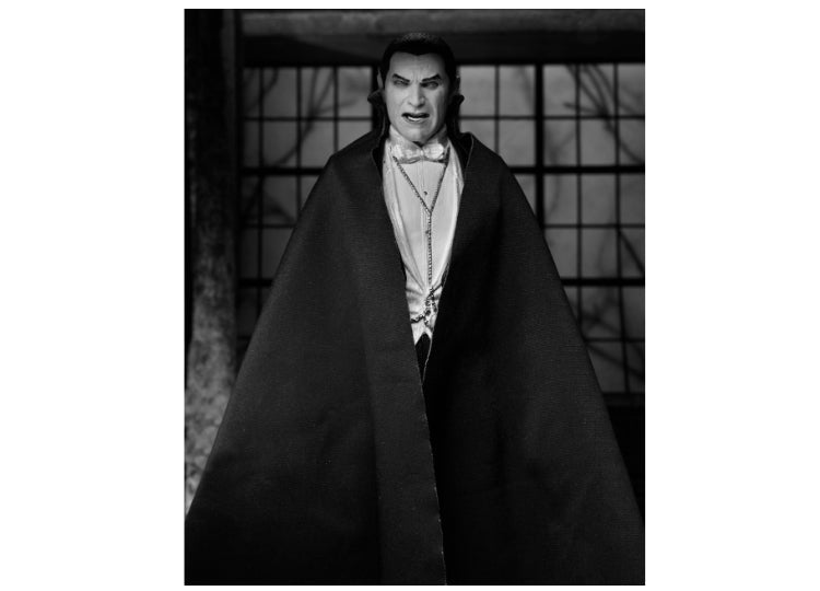 NECA Dracula Carfax Abbey Ultimate 7” Figure – Universal Monsters (B&W) - JP's Horror