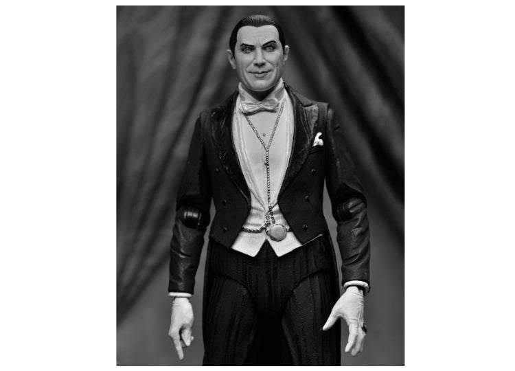 NECA Dracula Carfax Abbey Ultimate 7” Figure – Universal Monsters (B&W) - JP's Horror