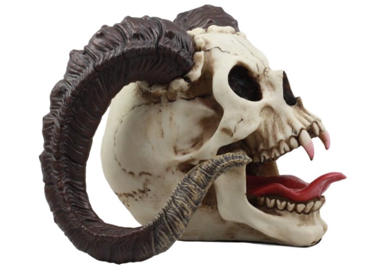 Ram Horned Skull - JP's Horror