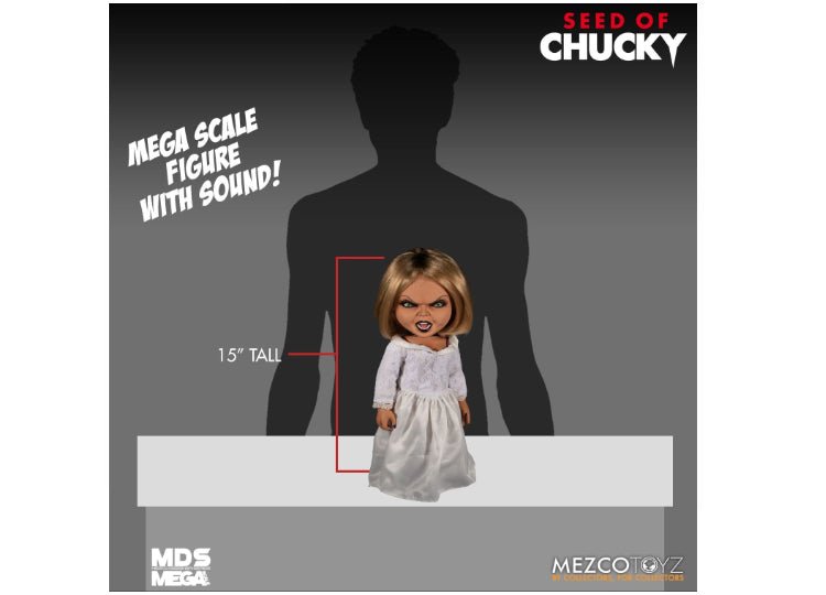 Seed of Chucky Tiffany Mega Scale 15” Talking Doll - JP's Horror