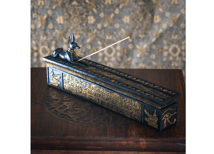 Anubis Incense Burner Box 6 - JPs Horror Collection
