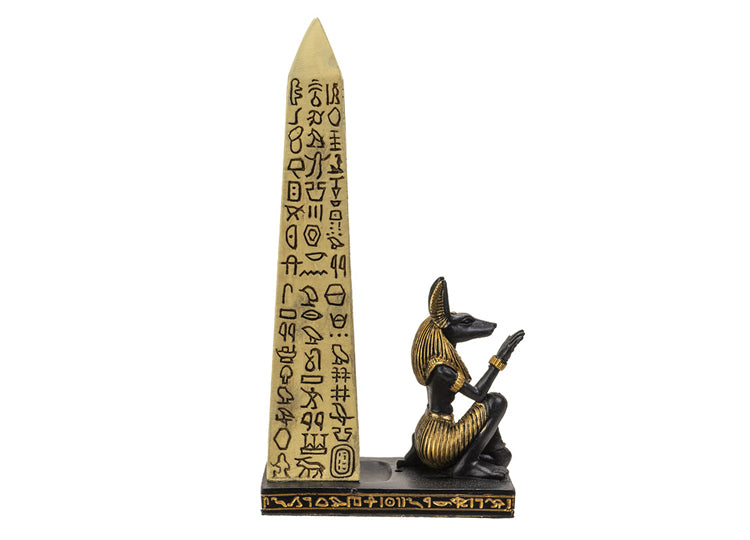 Anubis and Obelisk Incense Burner 1 - JPs Horror Collection