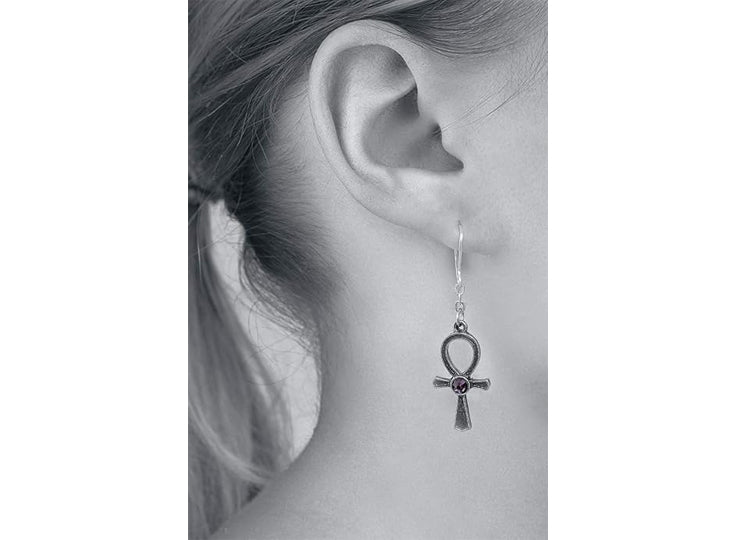 Ankh Of Osiris Earrings 3 - JPs Horror Collection
