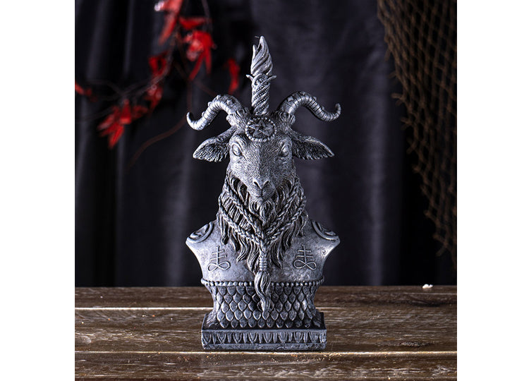 Baphomet Bust 6 - JP's Horror Collection