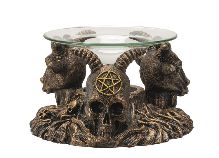 Baphomet Oil Burner 1 - JPs Horror Collection