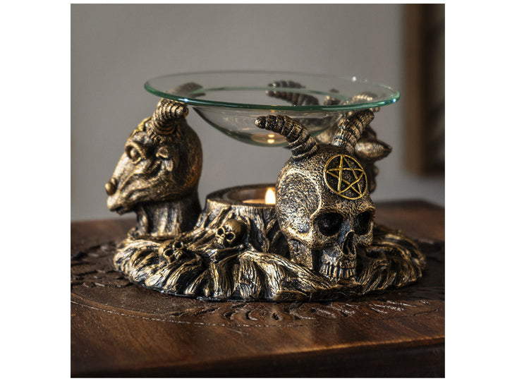 Baphomet Oil Burner 5 - JPs Horror Collection