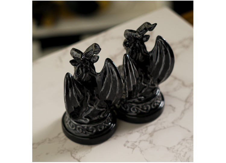 Baphomet Salt and Pepper Shakers 7 - JPs Horror Collection