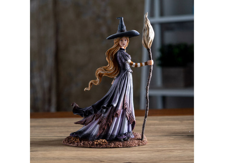 Bewitching Autumn Witch Figurine 6 - JPs Horror Collection