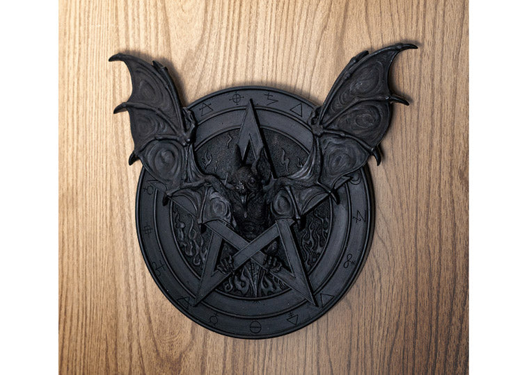 Black Bat Plaque 6 - JPs Horror Collection