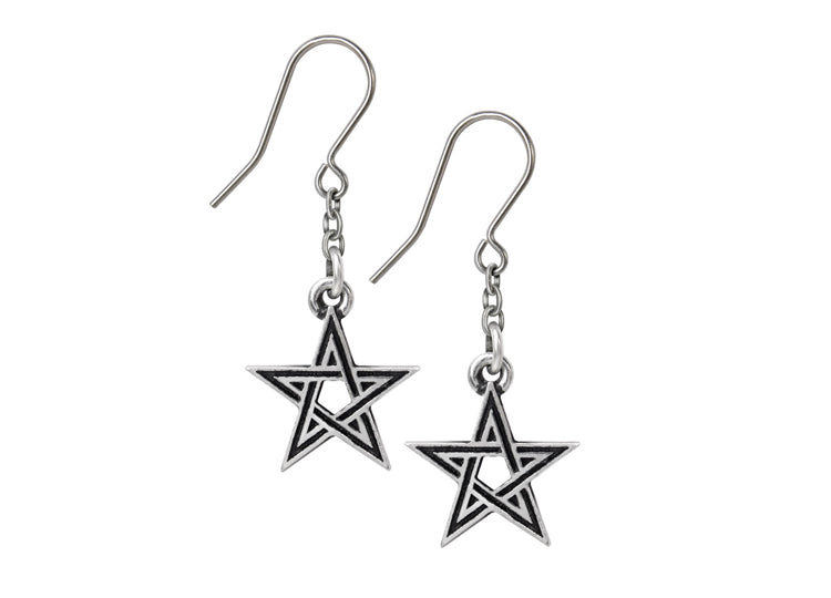 Black Star Earrings - JPs Horror Collection
