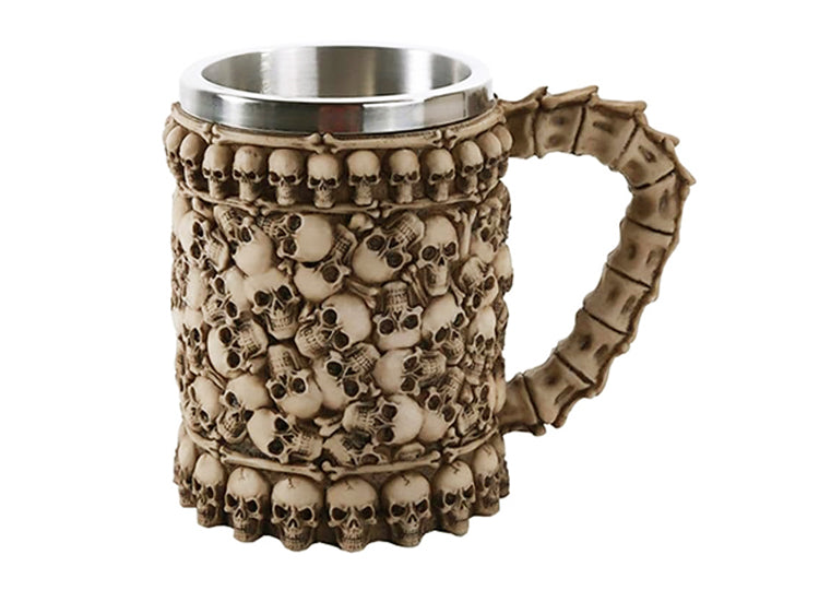 Boneyard Skull Mug Tankard 1 - JP's Horror Collection